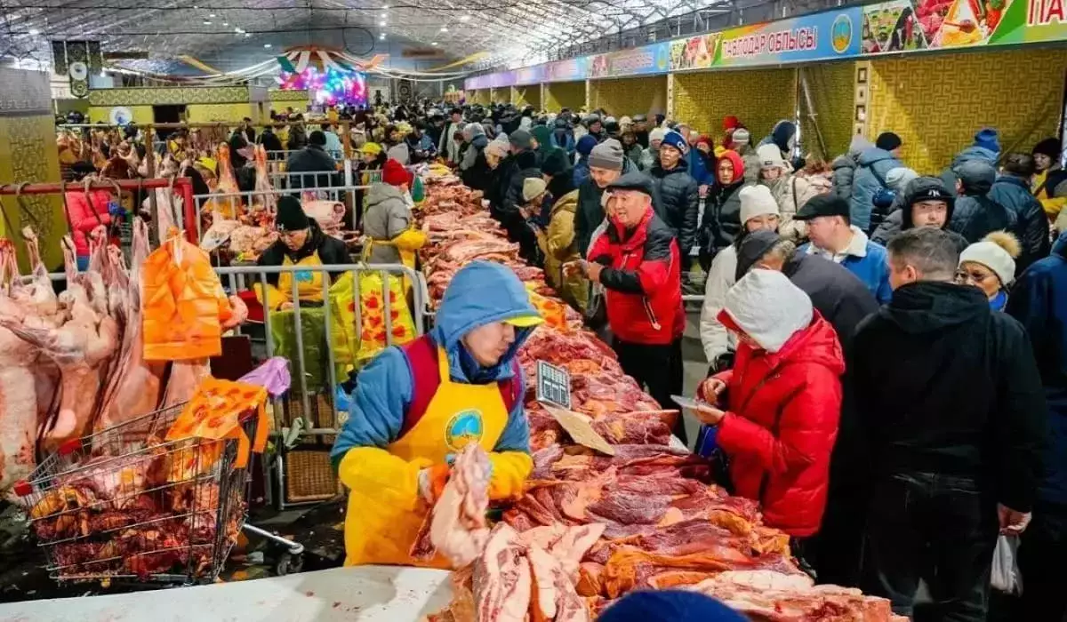 Мясная ярмарка в Астане продлена до Нового года
