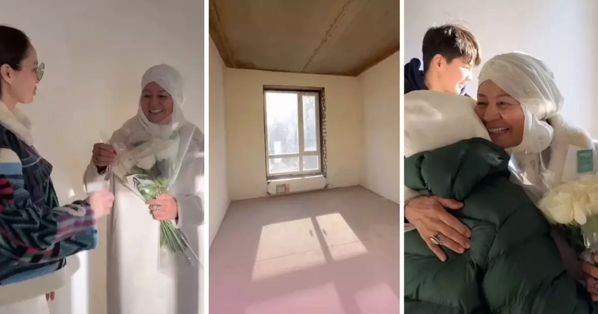  Жұлдыз Әбдукәрімова анасына пәтер сыйлады 