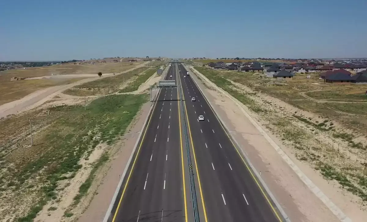 Еще одна трасса под Алматы стала четырехполосной