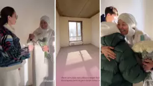 Қайрат Нұртастың жары, актриса Жұлдыз Әбдукәрімова анасына пәтер сыйлады