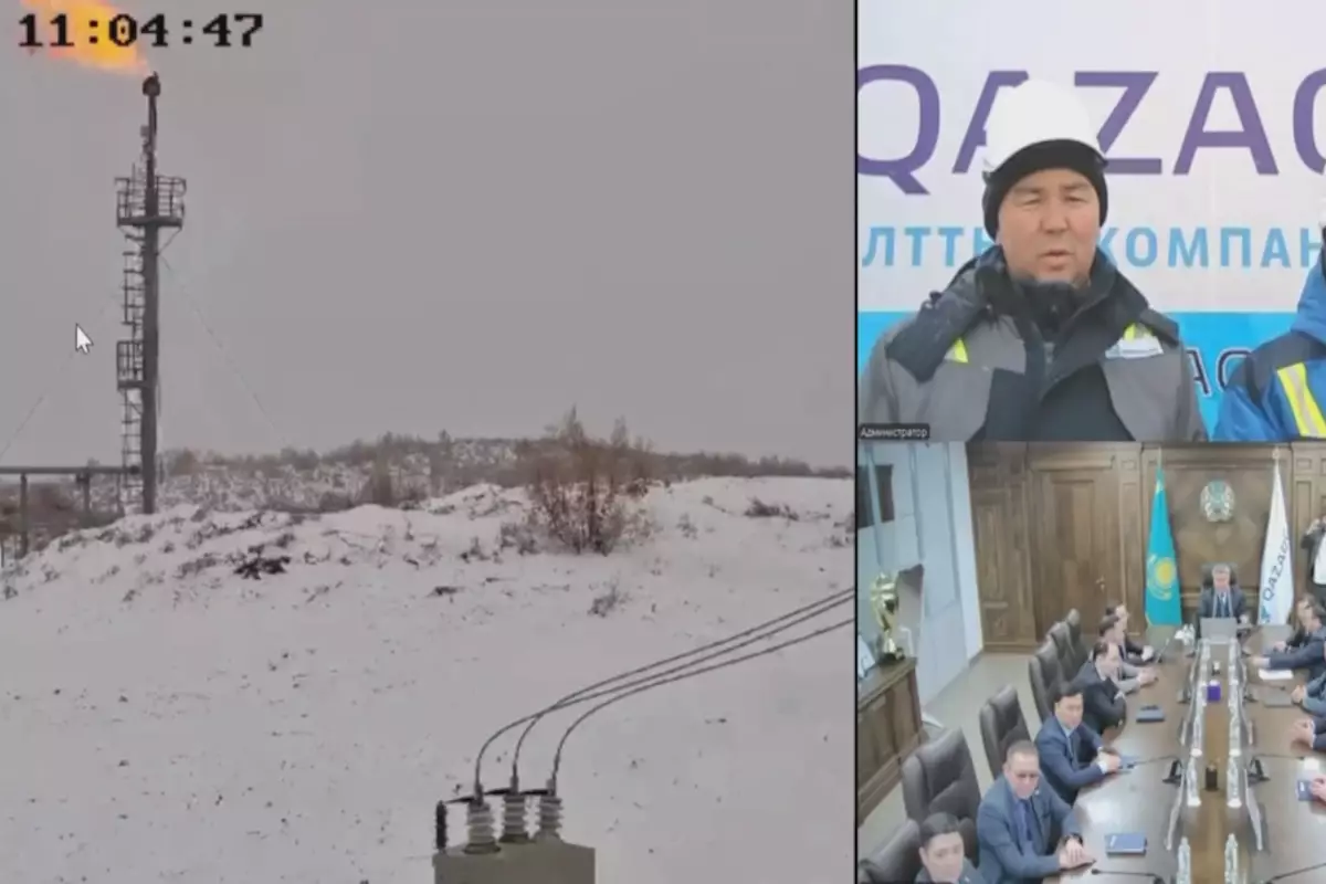 QazaqGaz запустил газовое месторождение Барханная