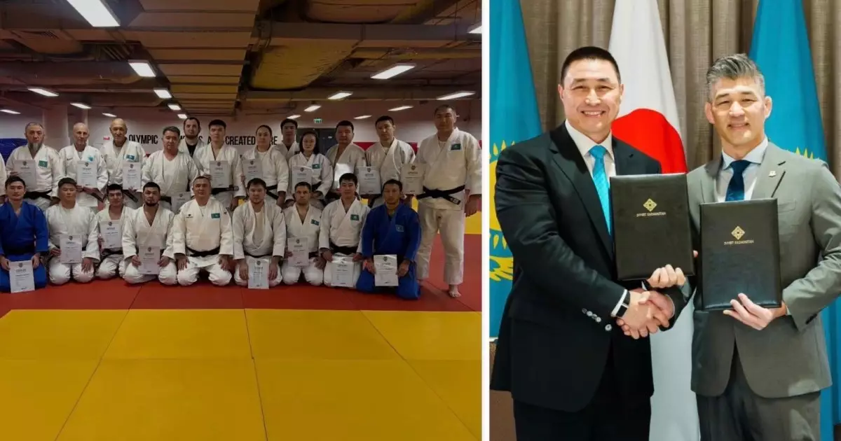  Дзюдодан қазақ бапкерлері Жапонияда тағылымдамадан өтеді 