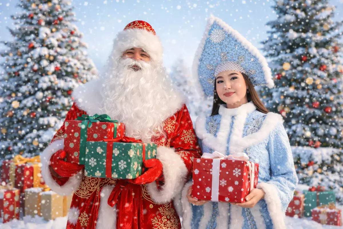 Сколько стоит пригласить Деда Мороза и Снегурочку в Астане