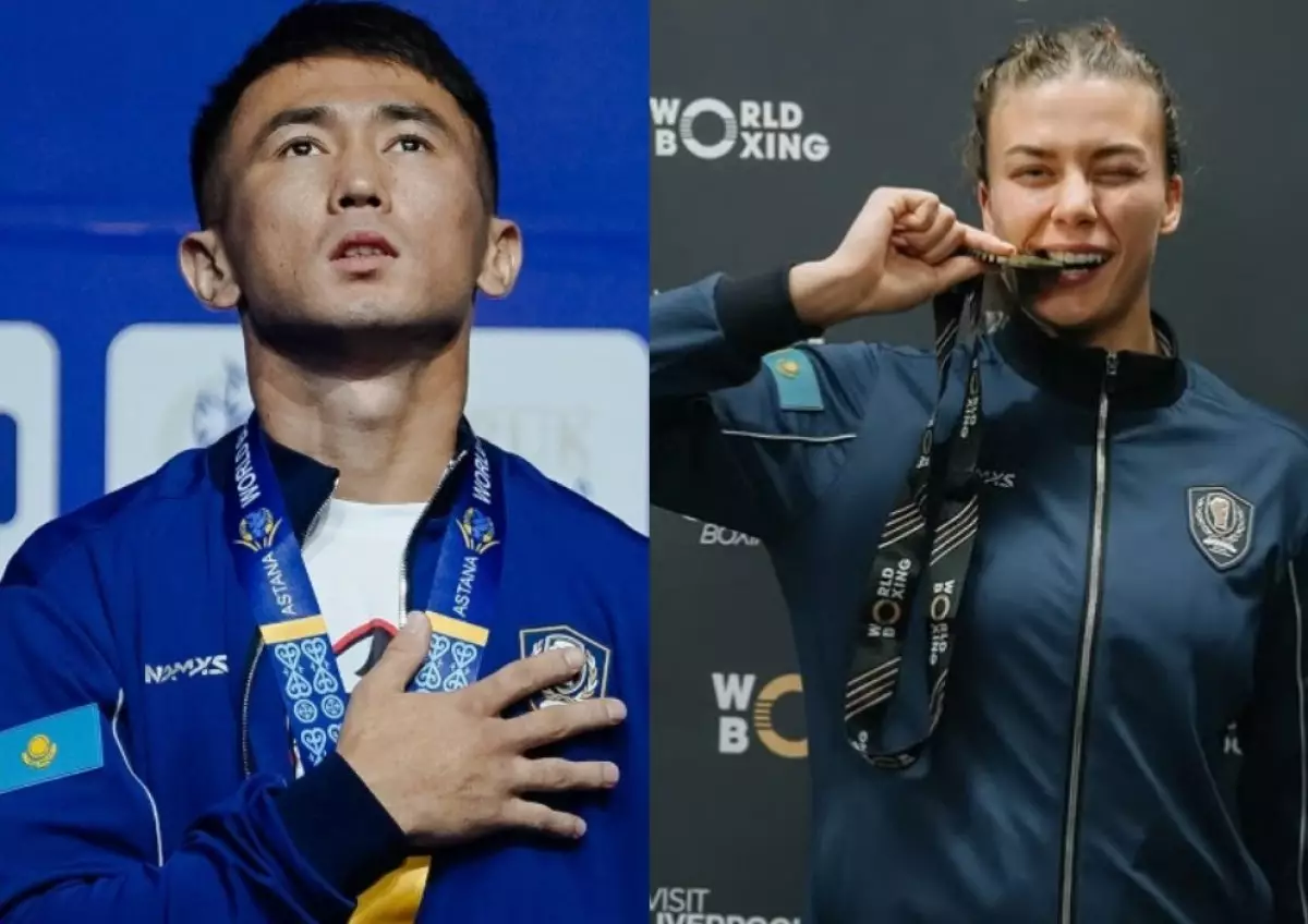 Казахстанские боксеры признаны лучшими по версии World Boxing