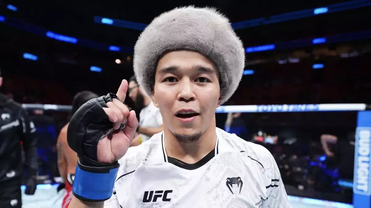 Чемпионские шансы казахстанца: UFC оценивает Асу Алмабаева