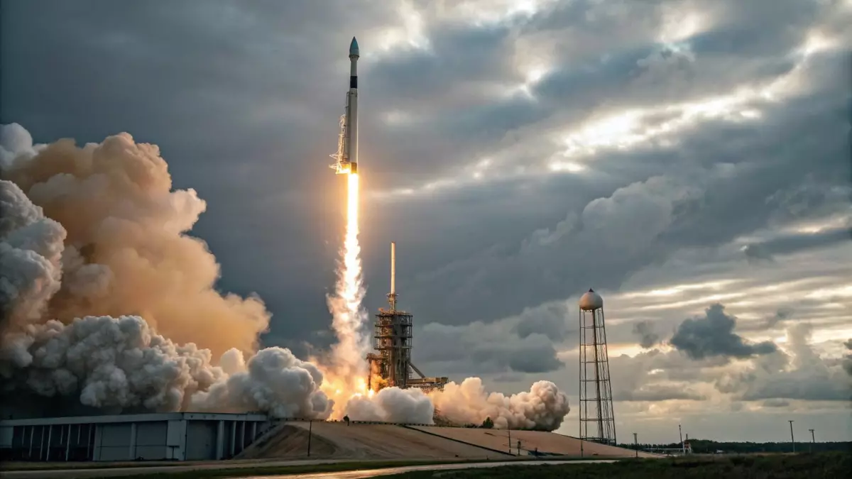 Китай вывел на орбиту суперспутник для слежения за погодой и Солнцем