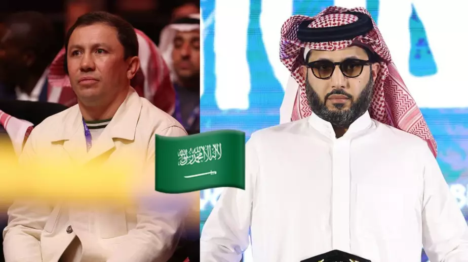 Головкин – неожиданно на боксе в Эр-Рияде. Будут переговоры о бое с Саудовской Аравией?