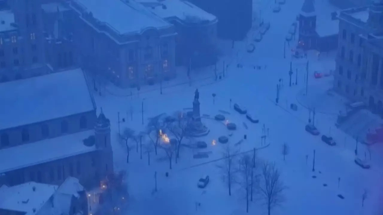 В Нью-Йорке объявлено чрезвычайное положение