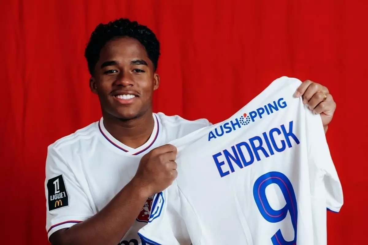 Эндрик в «Лионе»: как бразилец побил рекорд клуба, не коснувшись мяча