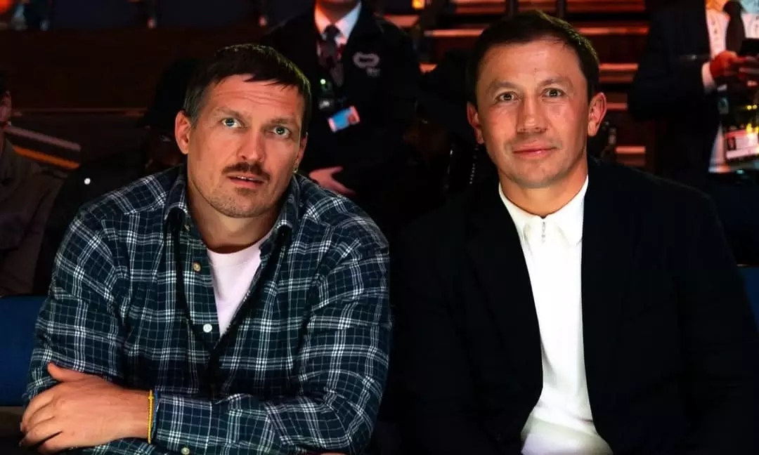 Геннадий Головкин Александр Усикпен кездесті