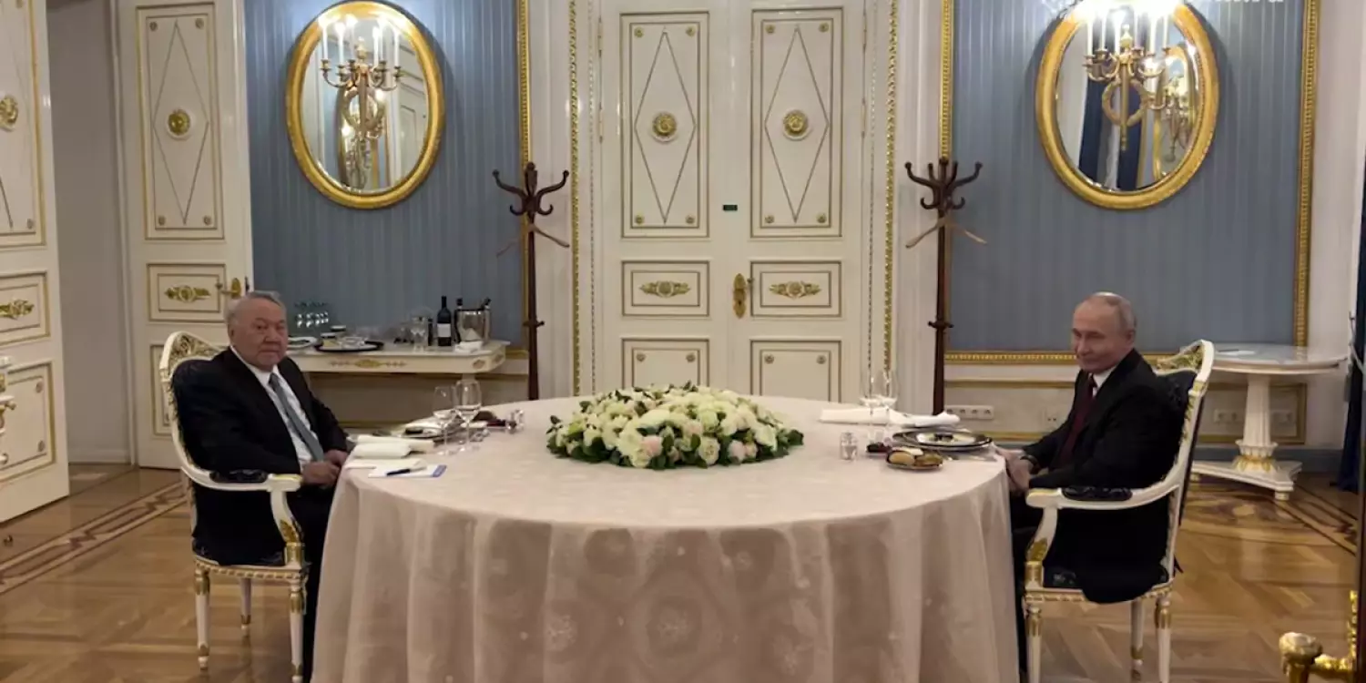 Назарбаев пен Путин тағы да кездесті