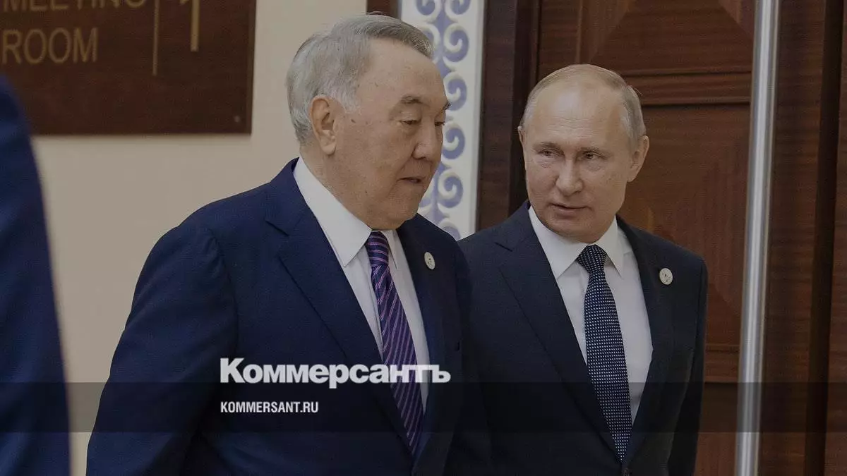 Путин встретился с бывшим президентом Казахстана Нурсултаном Назарбаевым.