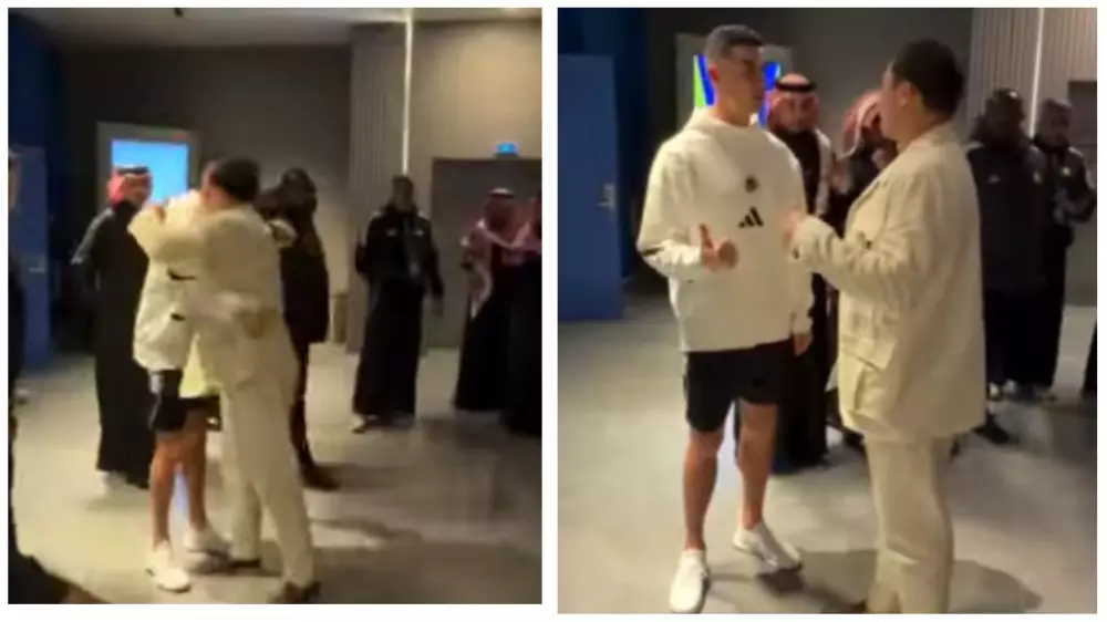 Nice to see you, brother: Геннадий Головкин и Криштиану Роналдо встретились в Эр-Рияде