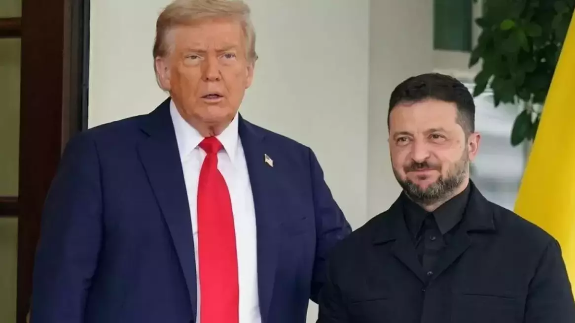 Трамп пен Зеленский Флоридада кездеседі