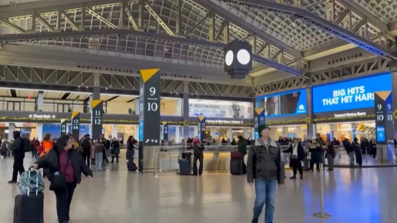 Нью-йорк қар құрсауында қалды