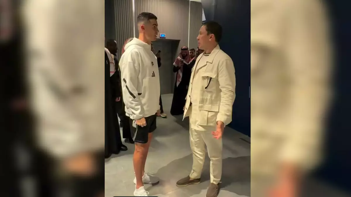 Головкин встретился с Роналду в Саудовской Аравии