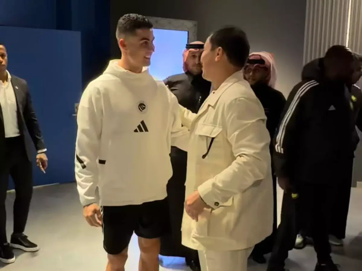 Головкин и Роналду встретились в Саудовской Аравии