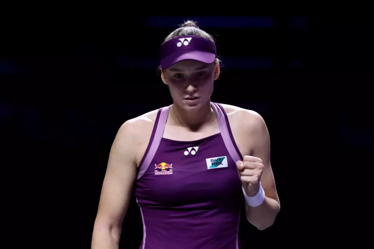 Елена Рыбакина Қытайдағы турнирде Олимпиада чемпионын жеңді