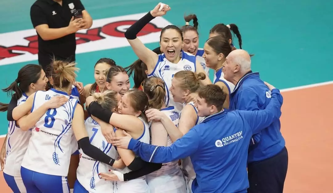 Волейболдан әйелдер арасындағы Қазақстан кубогында сенсация тіркелді