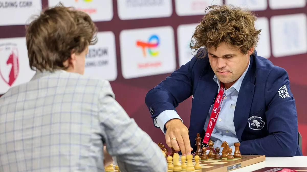 Әйгілі шахматшы Магнус Карлсен жеңілістен кейін ашуға булықты