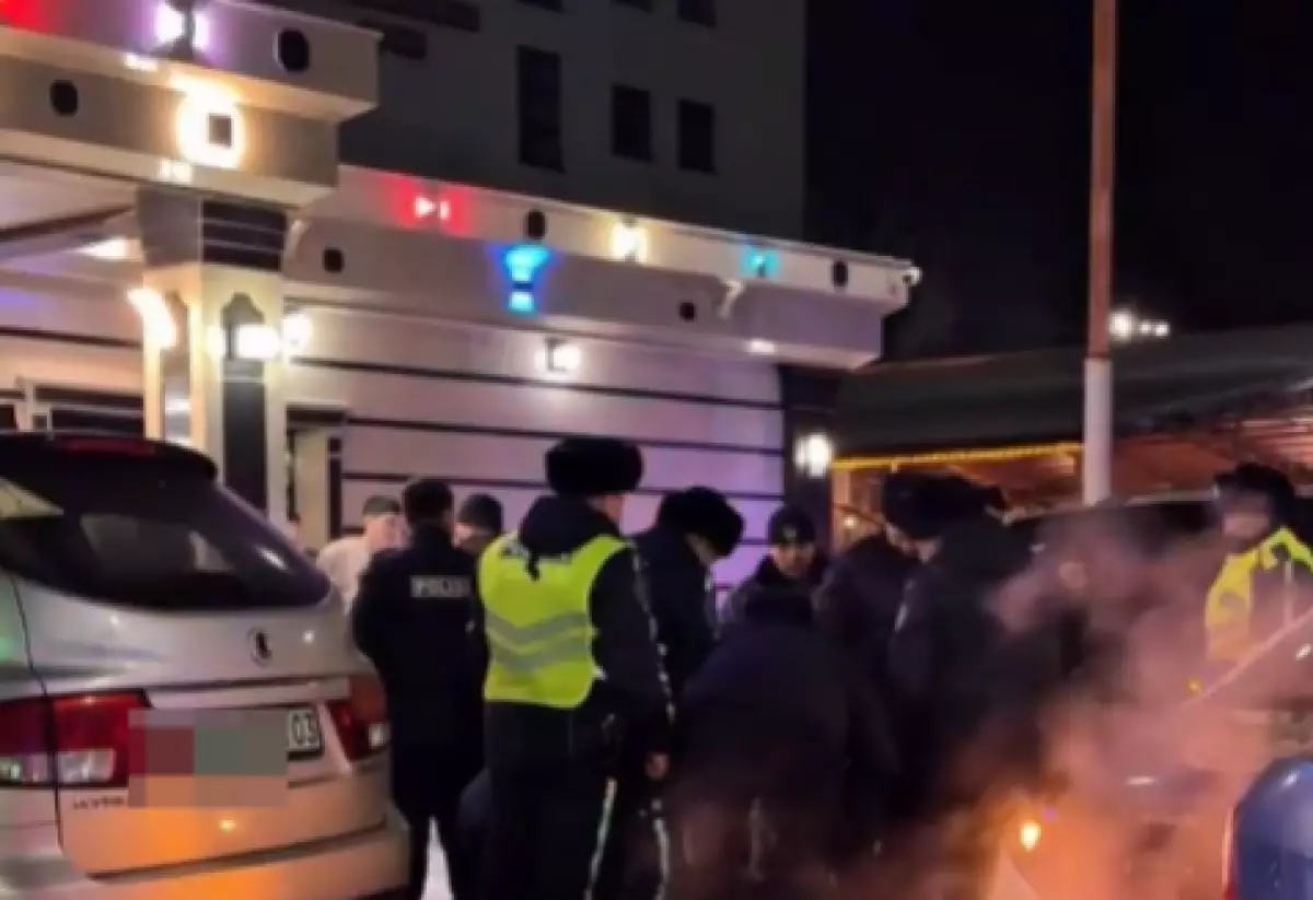 Корпоратив закончился дракой в Кокшетау (ВИДЕО)