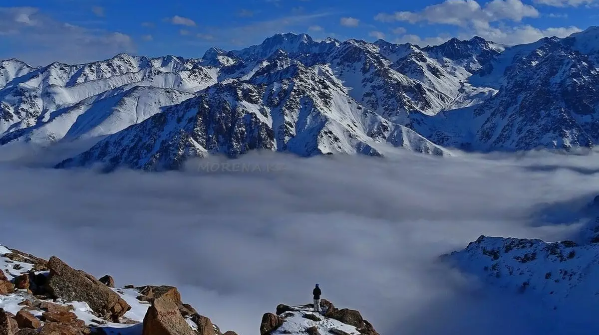 В горах Алматы нашли тело одного из трех пропавших туристов