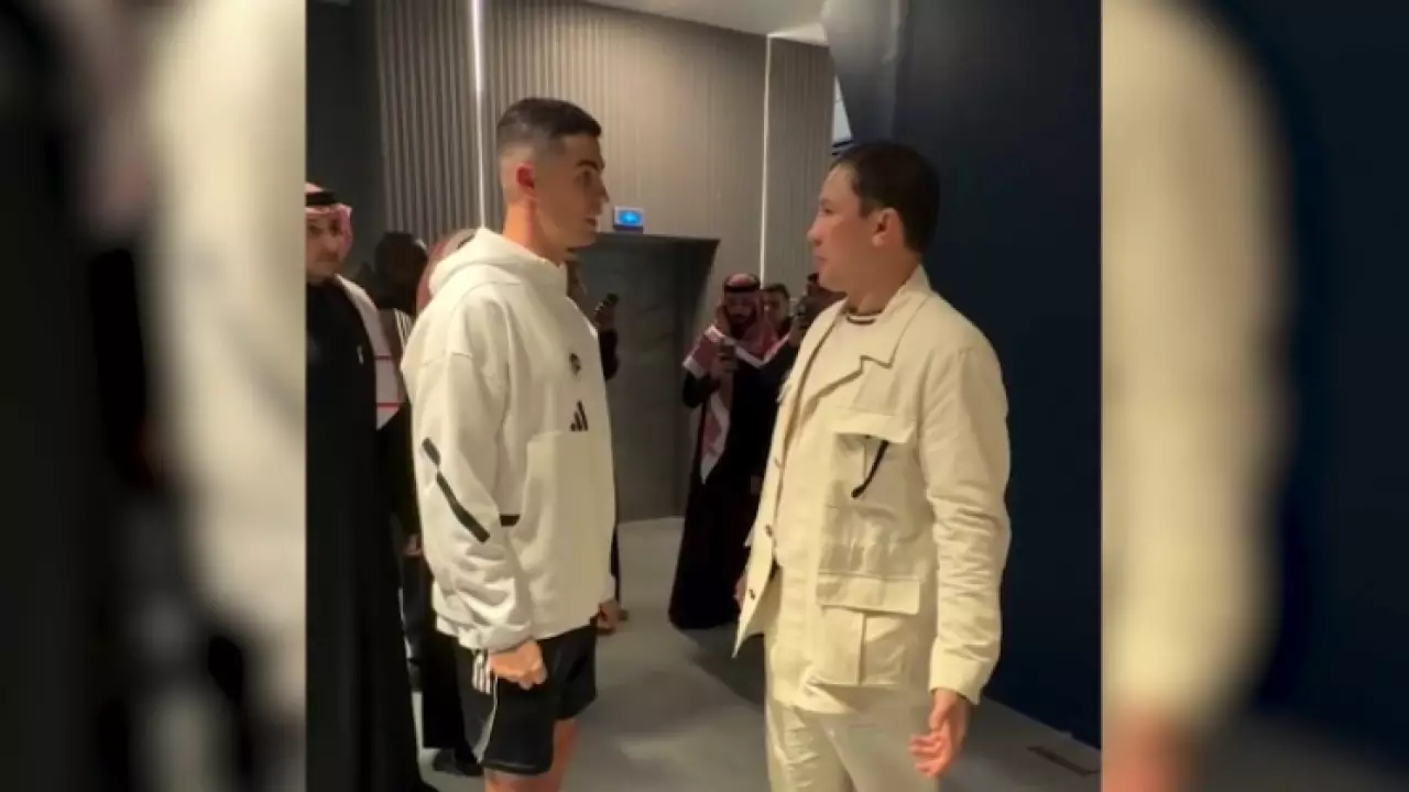 Головкин встретился с Роналду в Саудовской Аравии