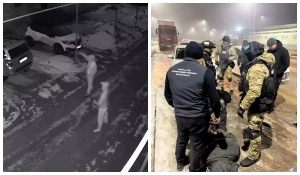 Операция с участием спецназа: в Алматы задержали квартирных воров (ВИДЕО)