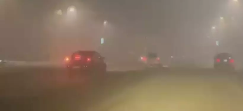 Семей қаласының бір бөлігін түтін басып, тұрғындарға қолайсыздық тудырды