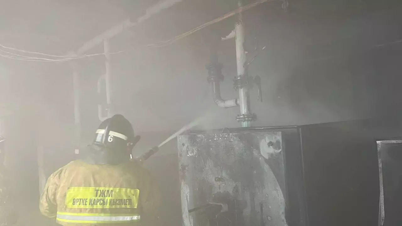 Пожар после взрыва котла произошёл в школе Щучинска
