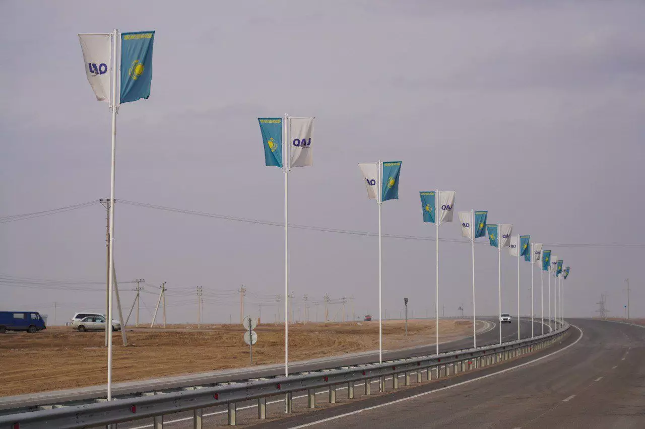 Трассу «Курты – Конаев» реконструировали в Алматинской области