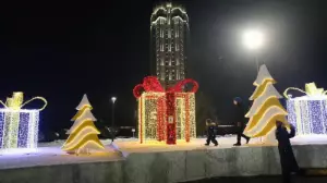 Абай алаңында «Кел, Жаңа жыл!» атты екі күндік мерекелік концерт өтеді