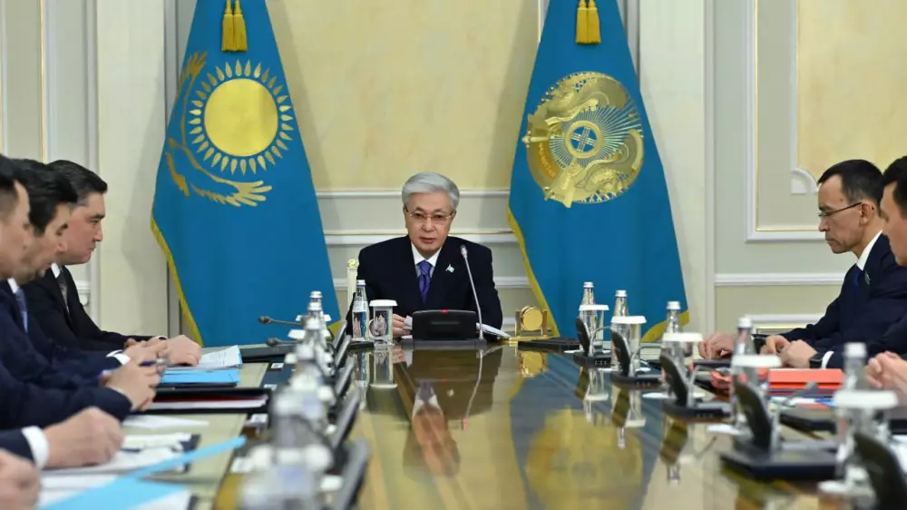 Токаев провёл заседание Совета безопасности