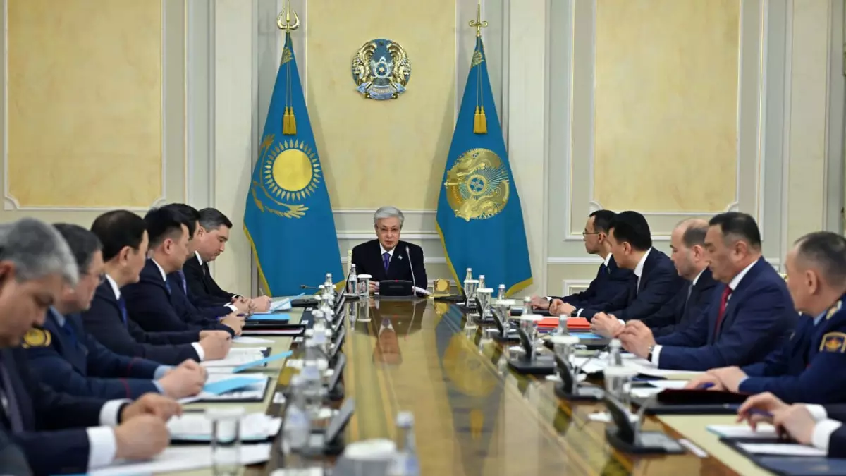 Мемлекет басшысы Қауіпсіздік Кеңесінің отырысын өткізді