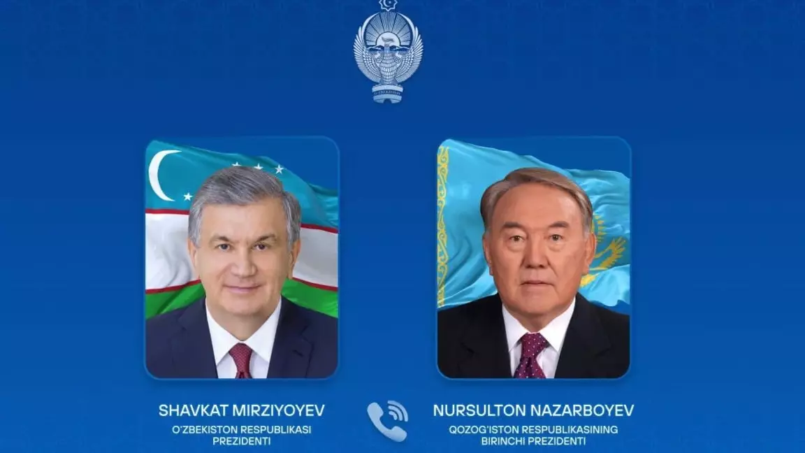 Нұрсұлтан Назарбаев Өзбекстан президентімен сөйлесті