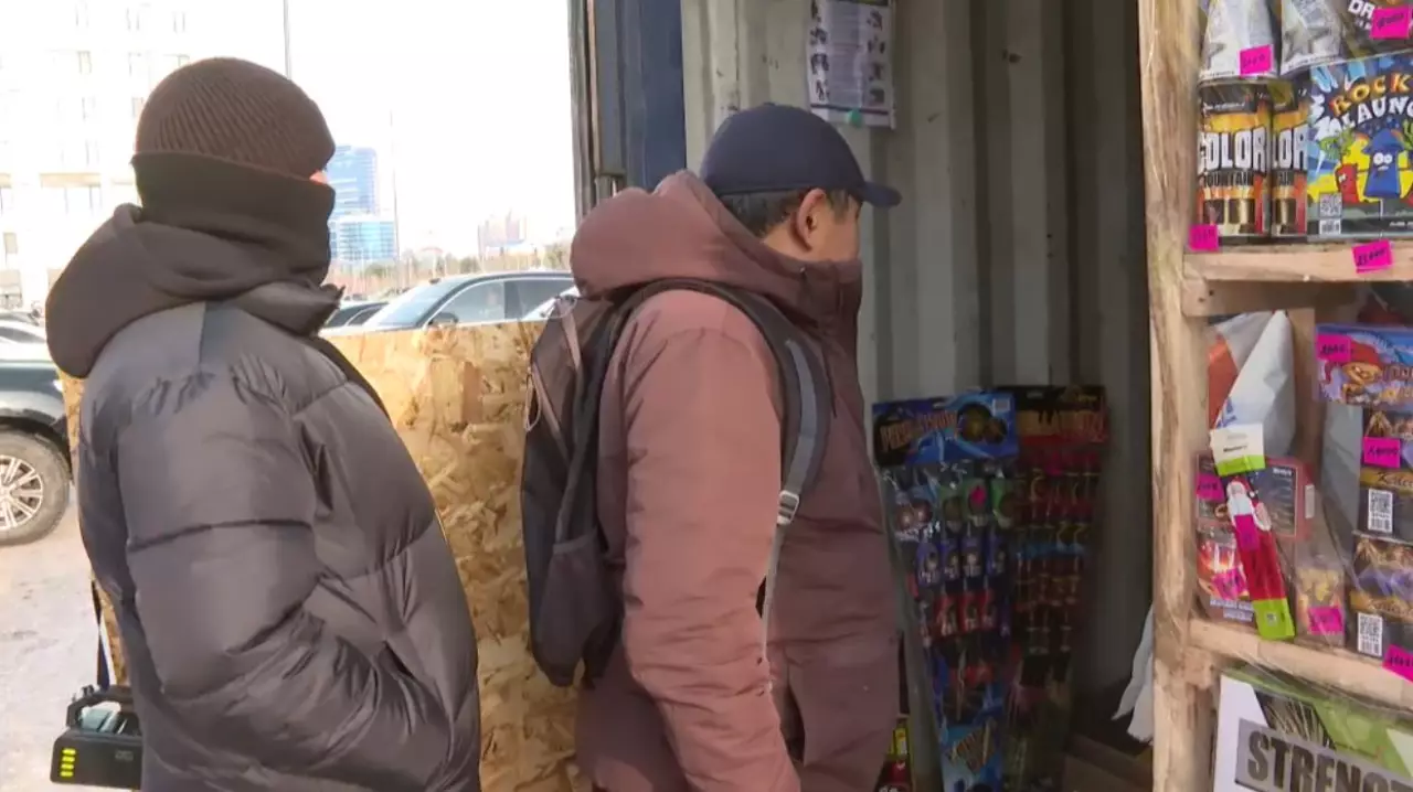 Продажа пиротехники стартовала в Астане
