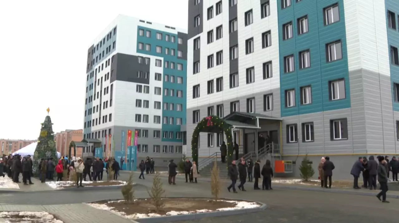 Ключи от квартир вручили очередникам в Кызылорде