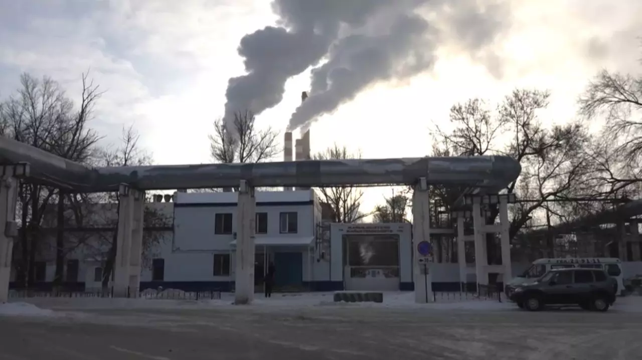 Газотурбинную установку на ТЭЦ ремонтируют в Уральске