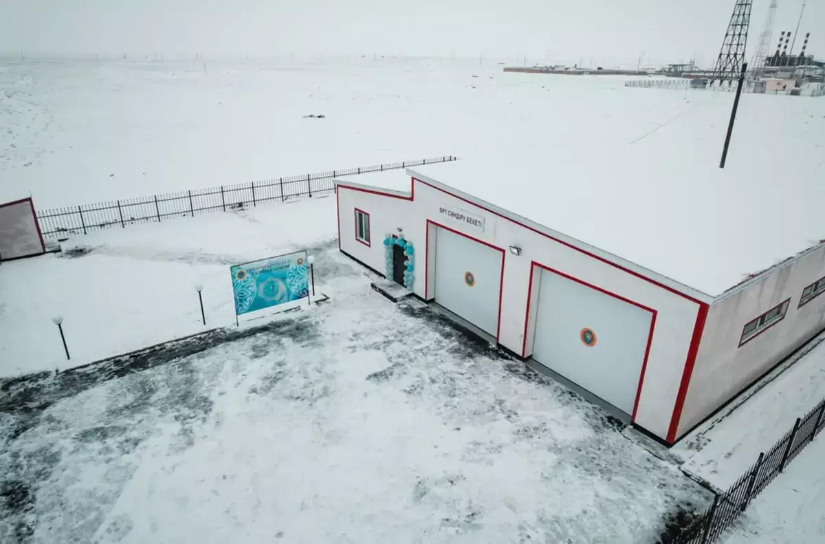 Новая точка безопасности: в селе Сайотес открыт добровольный пожарный пост - новости на Lada.kz 29.12.2025