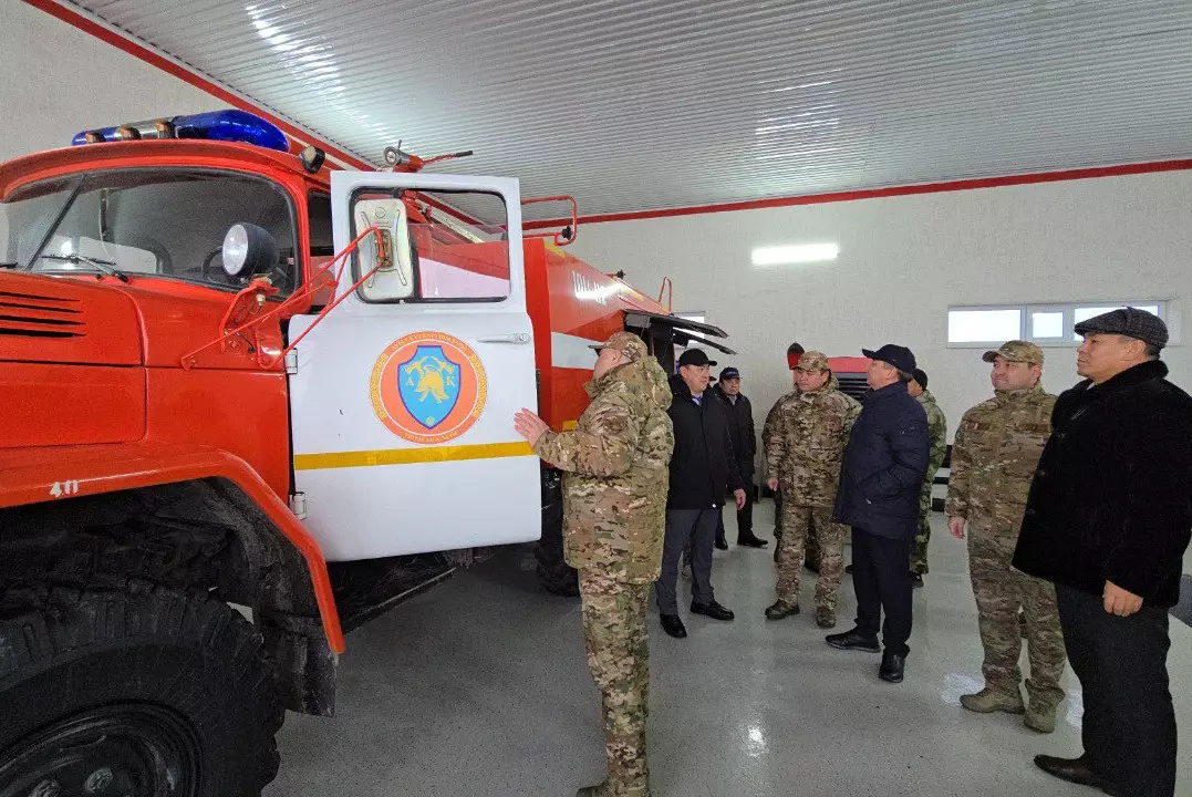 Безопасность трёх сёл Мангистауской области обеспечит новый пункт пожаротушения