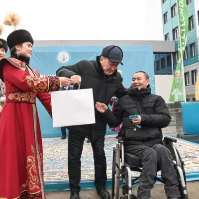 Семьям в Кызылорде вручили ключи от новых квартир