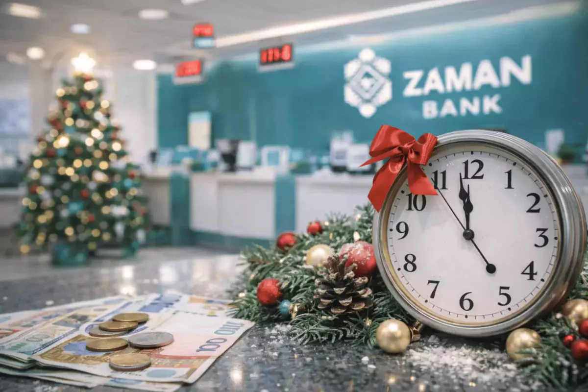 Zaman Bank объявил об ограничениях в праздничные дни