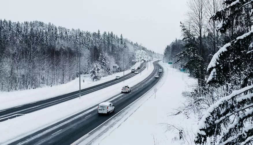 Трассу закрыли из-за непогоды в Павлодарской области