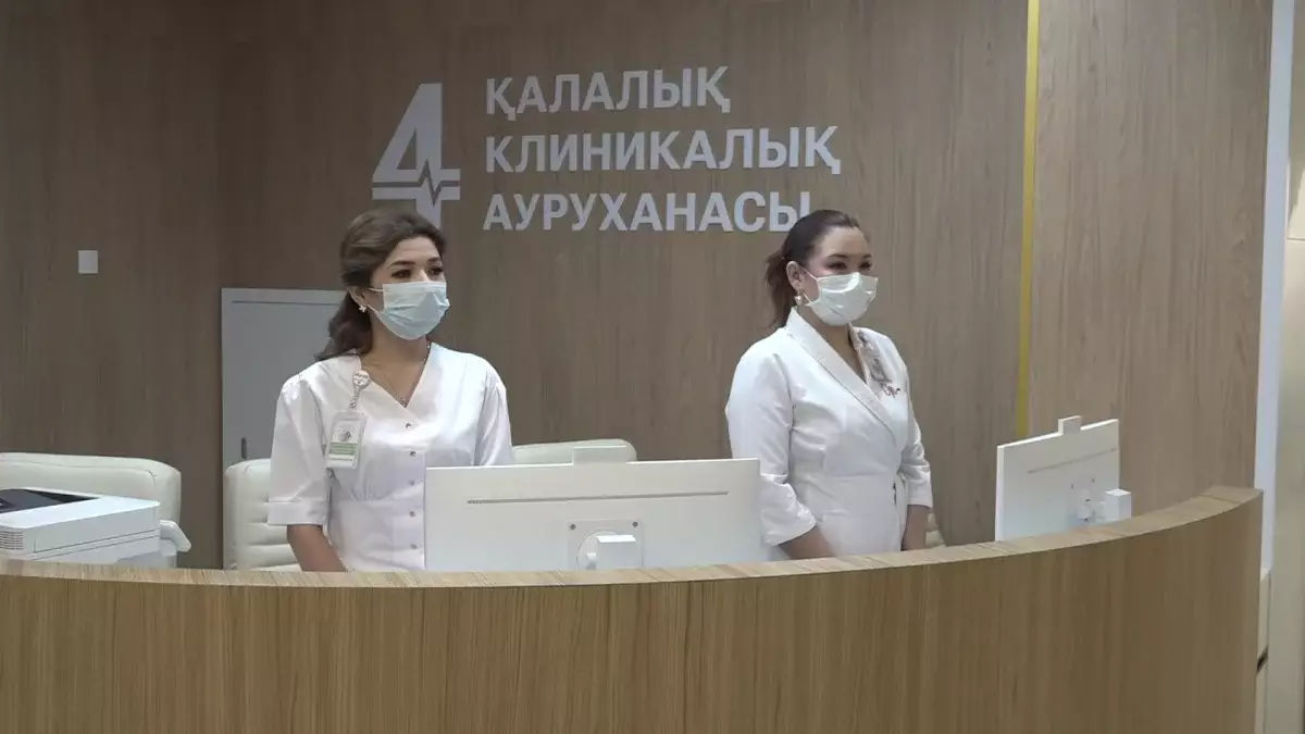 Алматыдағы №4 қалалық клиникалық аурухананың қабылдау бөлімшесі жұмысын қайта бастады