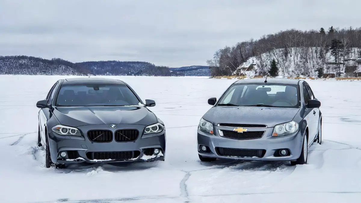 Почему BMW 5 лучше Chevrolet Cobalt в гололед: худшие и лучшие автомобили для зимы