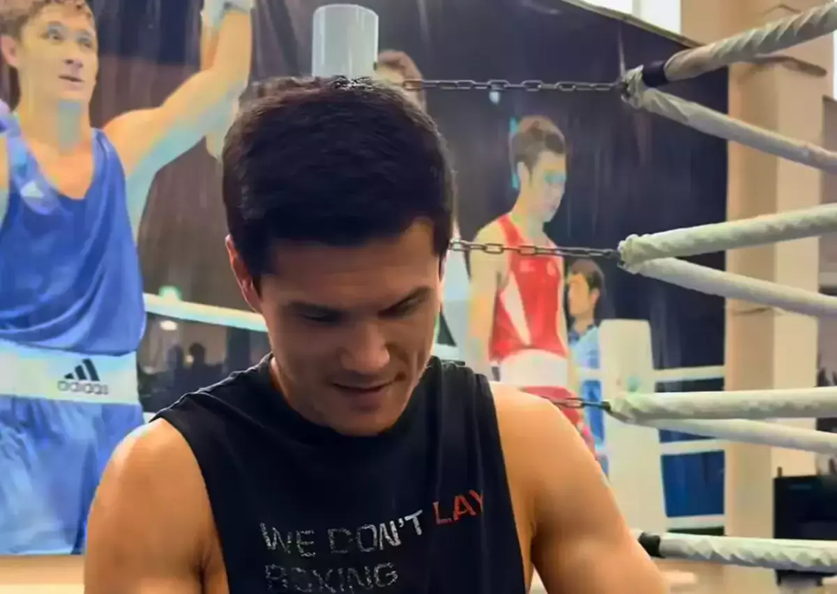 Данияр Елеусінов әлем чемпионатының күміс жүлдегерімен спарринг өткізді