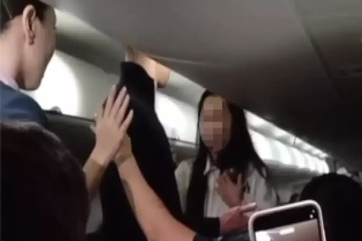 Драка на борту рейса Астана — Новосибирск: пассажирке вынесли приговор