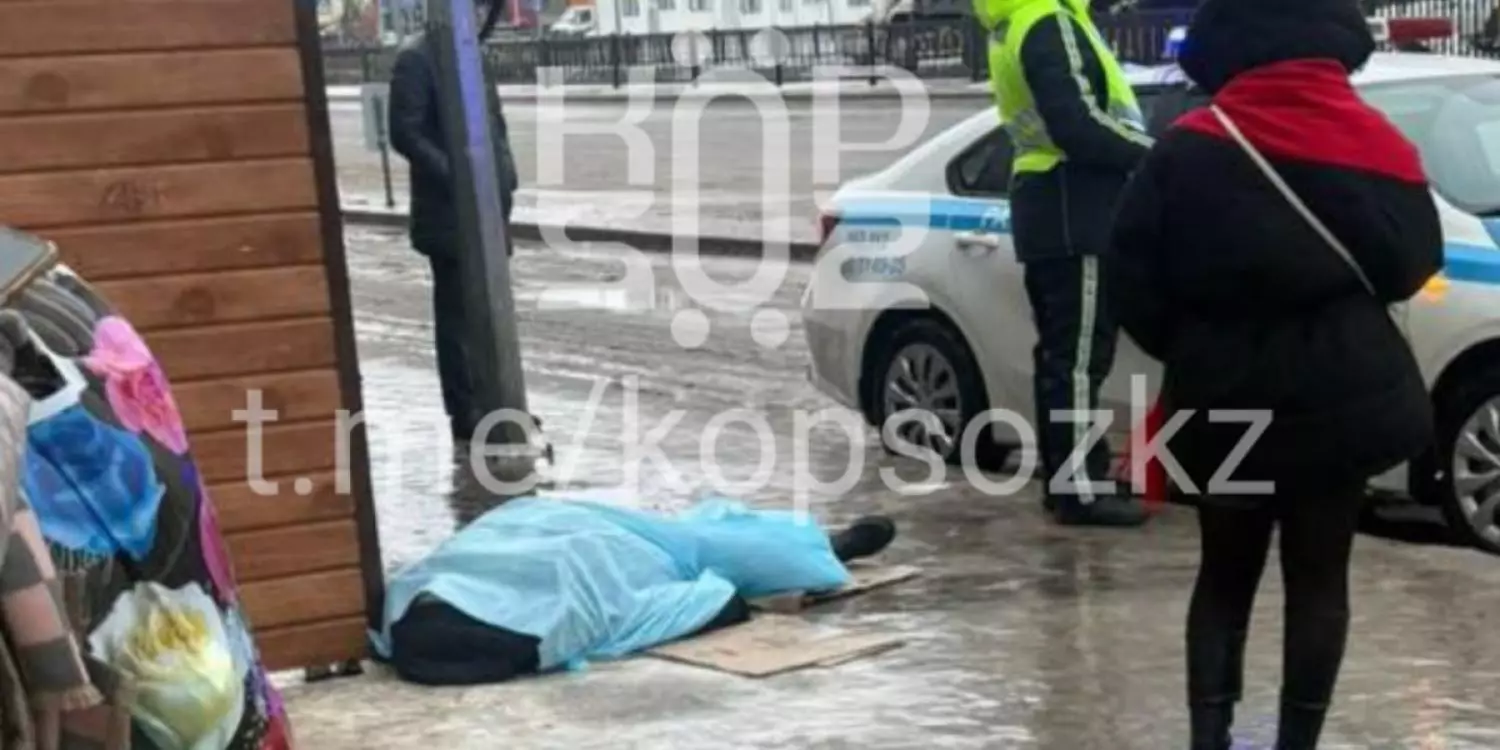 Астанада көктайғақ салдарынан ер адам қаза тапты