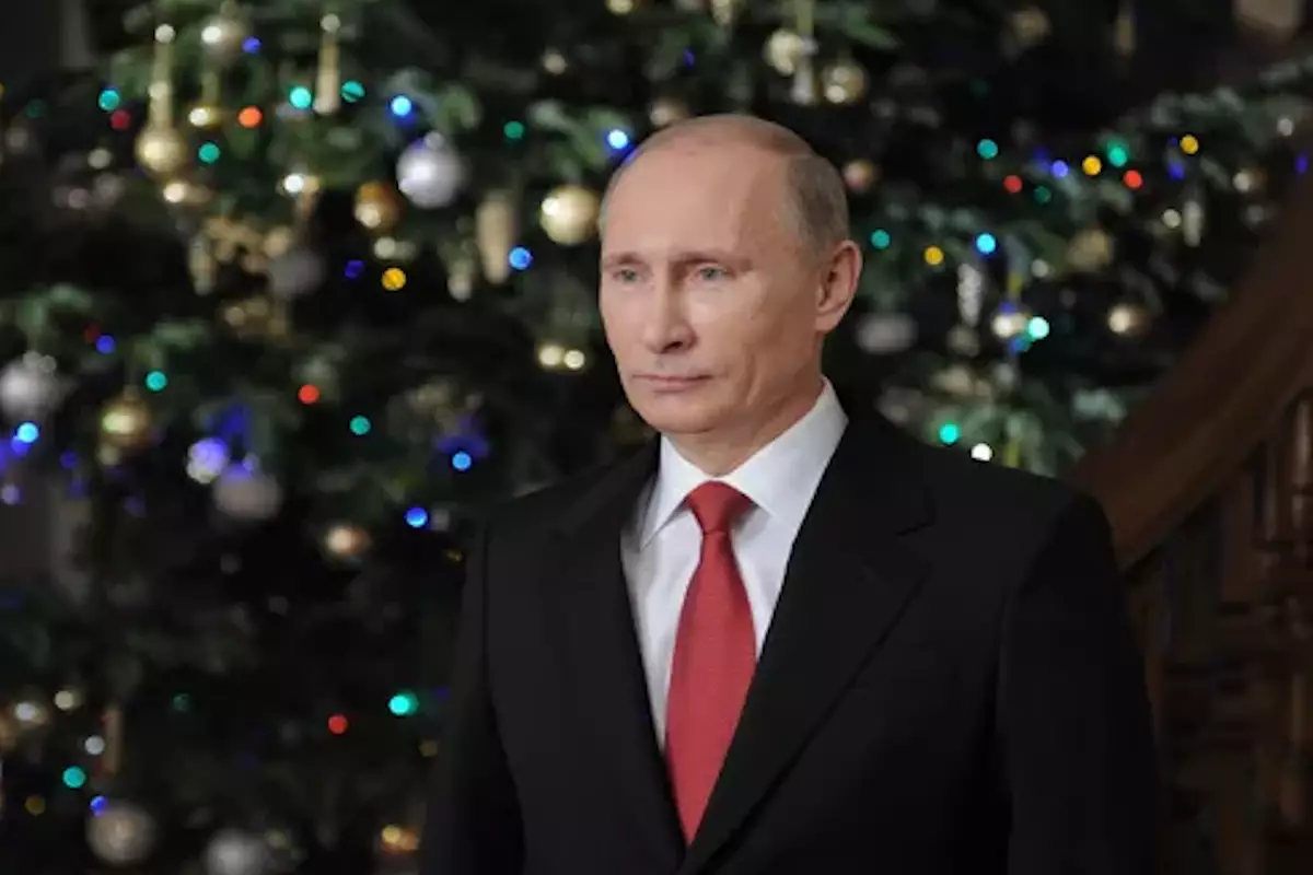 Путин поздравил Токаева и Назарбаева с Новым годом