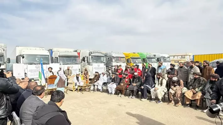 Узбекистан в четвертый раз за год отправил гуманитарную помощь Афганистану